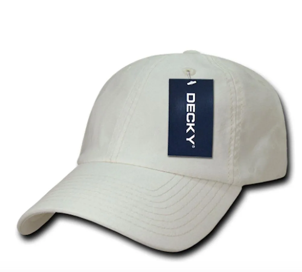 1 Dozen Decky Washed Cotton Polo Style Flex Fitted Baseball Hats Caps Wholesale Lots