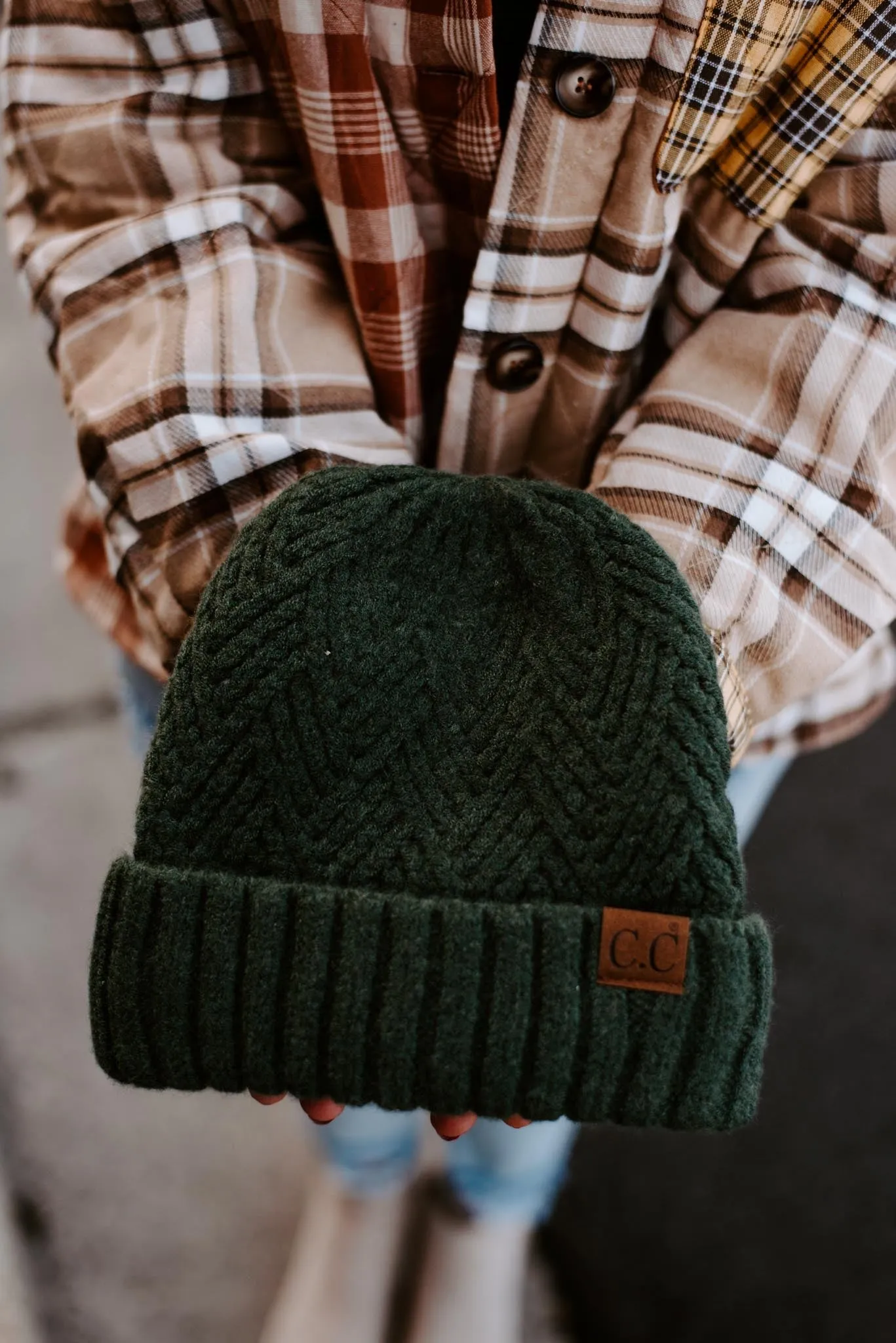 C.C. Criss Cross Knit Beanie | 6 Colors