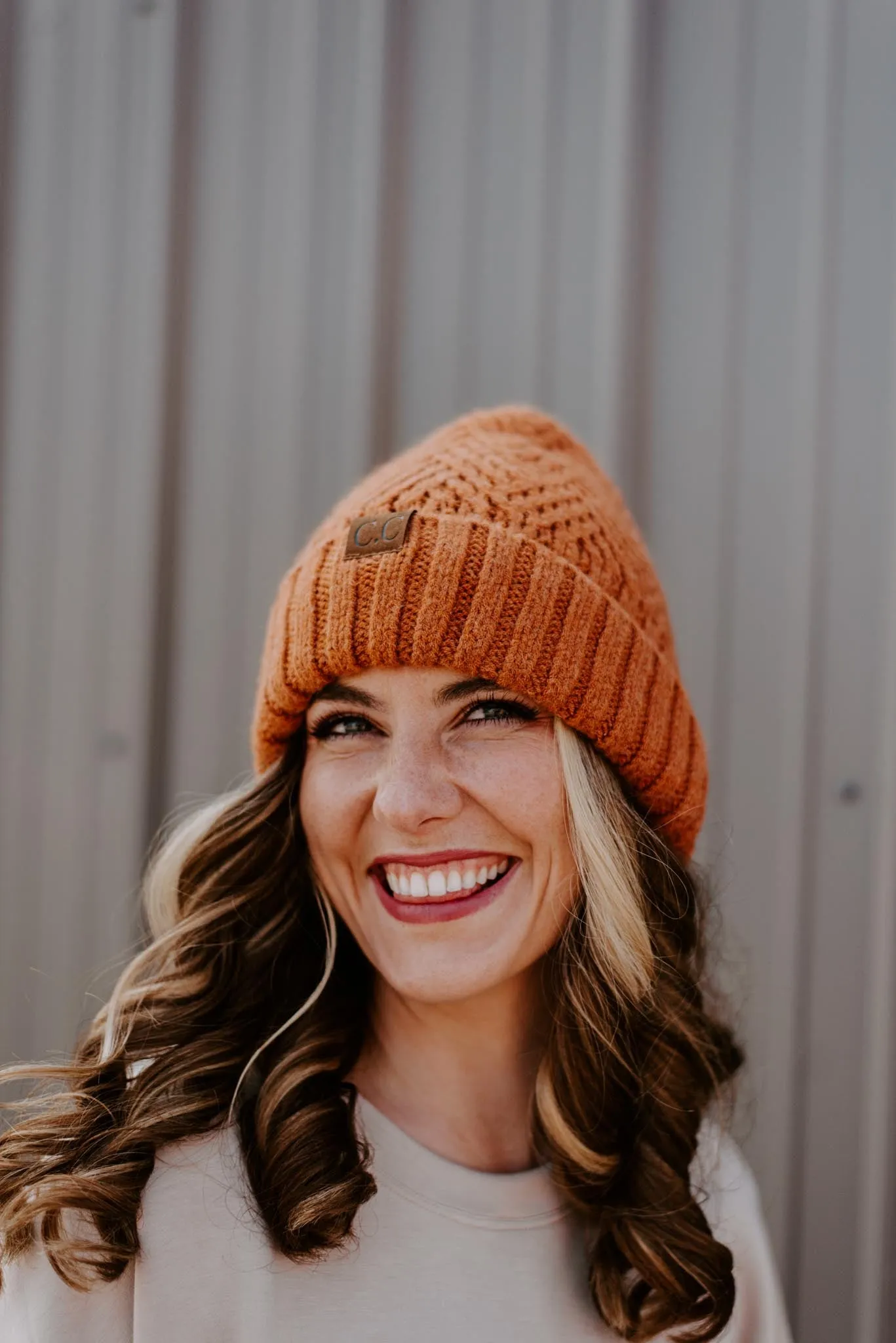 C.C. Criss Cross Knit Beanie | 6 Colors