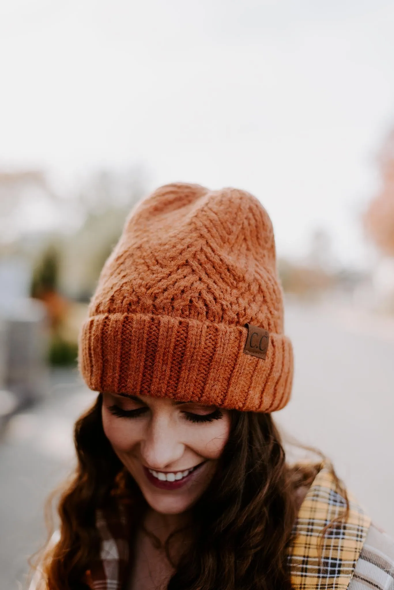 C.C. Criss Cross Knit Beanie | 6 Colors