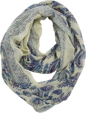 Faith Paisley Infinity Scarf