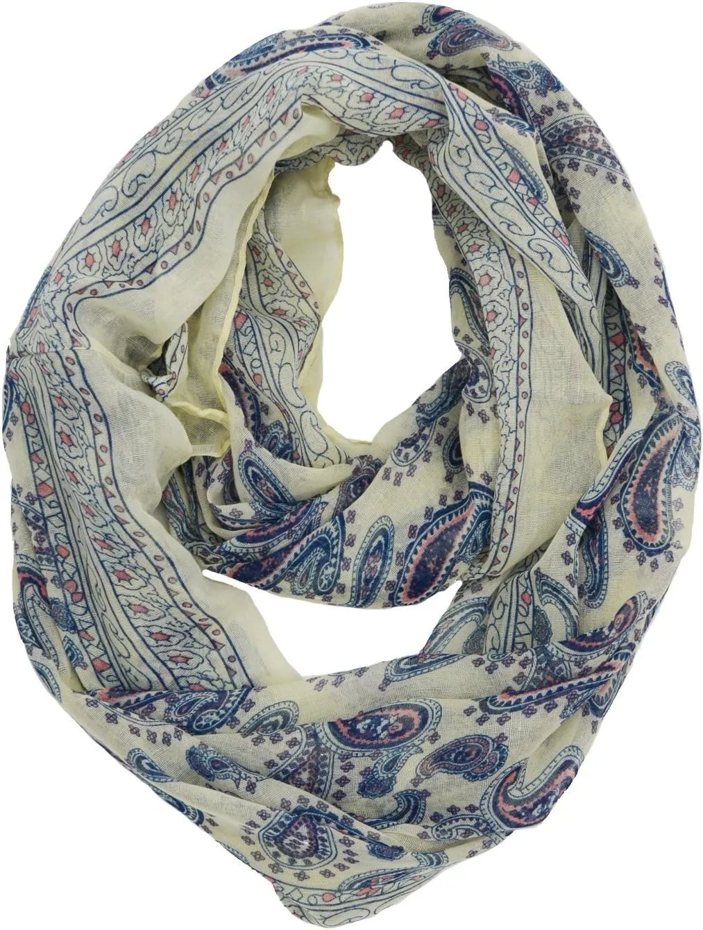 Faith Paisley Infinity Scarf