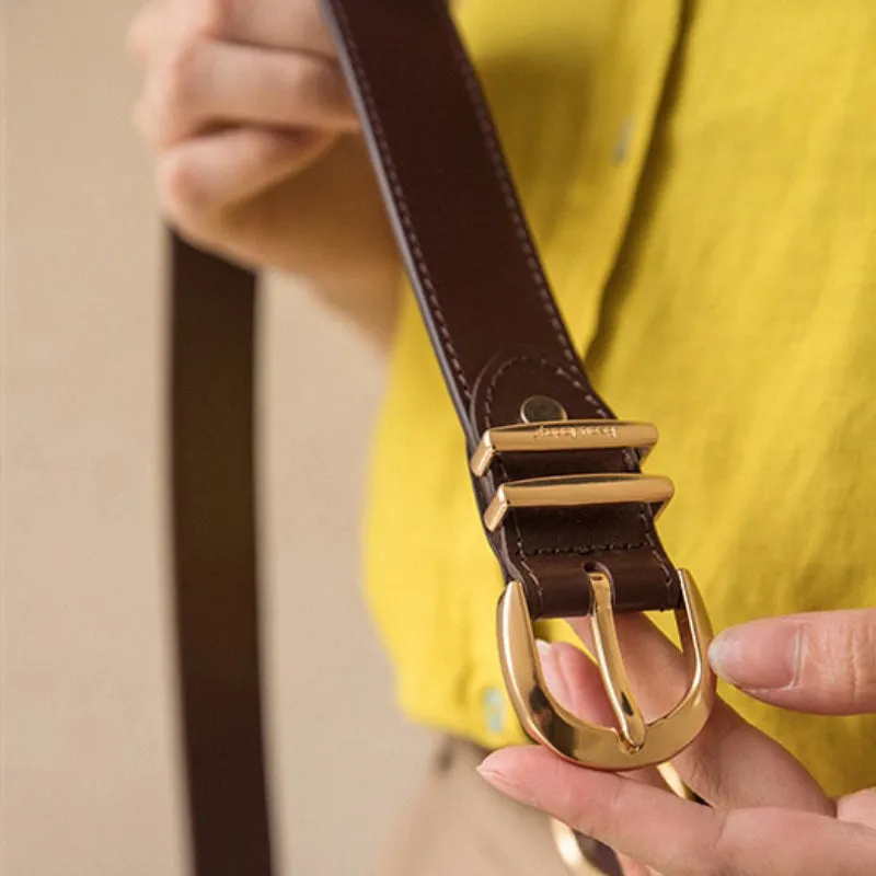 High-Fashion Essential Classic Buckle Waist Belts for Women
