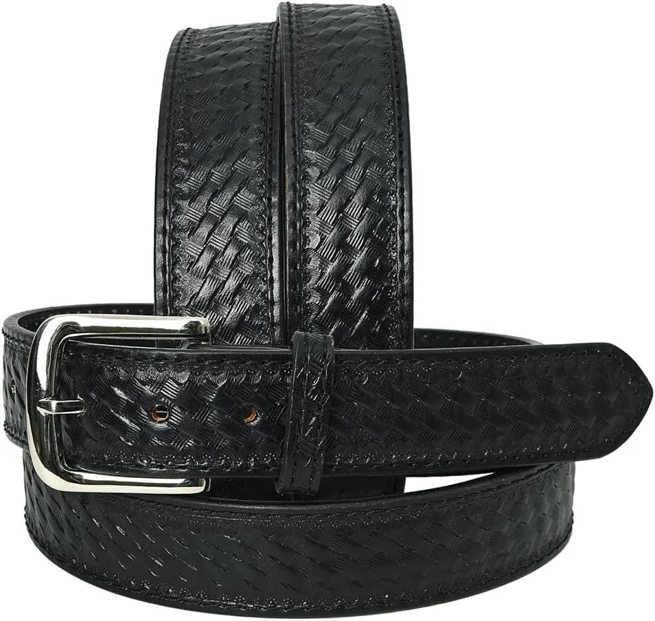 HILASON Western Genuine Leather Belt for Men Women Cowboy Cowgirl Handmade Unisex Full Grain Heavy Duty Floral Tooled Belt