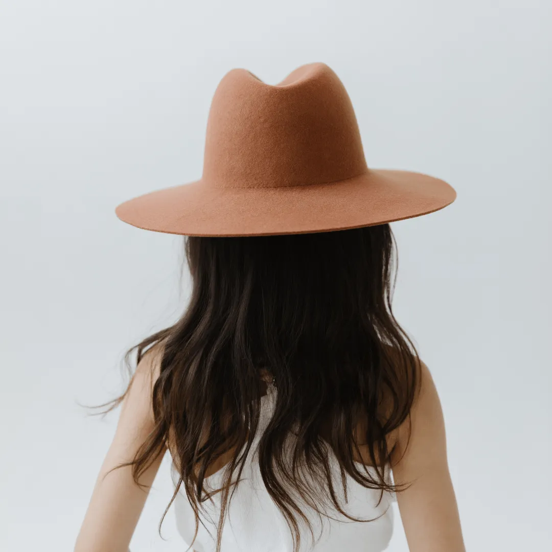 Kids Emma Wide Brim Fedora