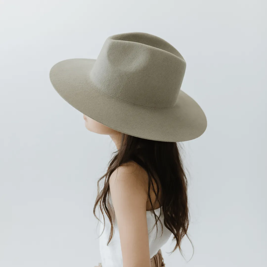 Kids Emma Wide Brim Fedora