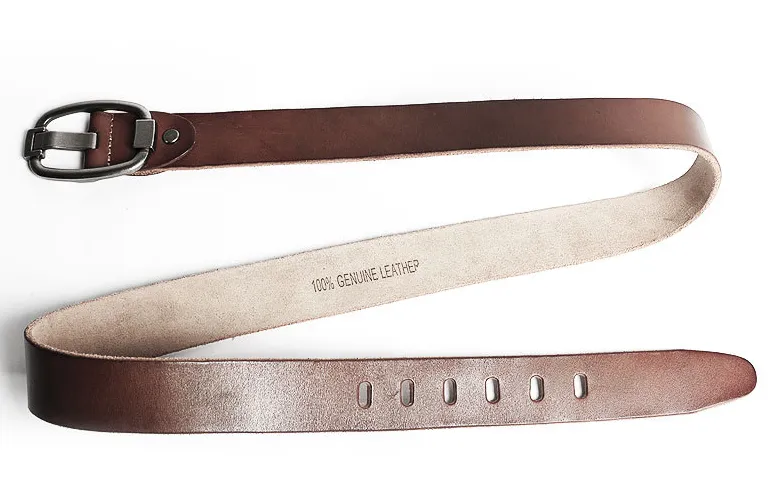 Men's Handmade Leather Casual Belt 15014
