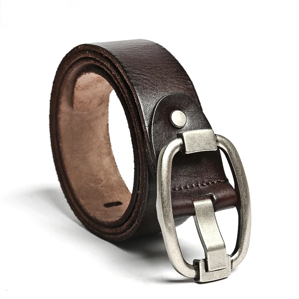 Men's Handmade Leather Casual Belt 15014