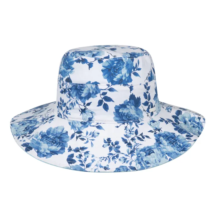 Millymook Girls Wide Brim Pearl - Blue