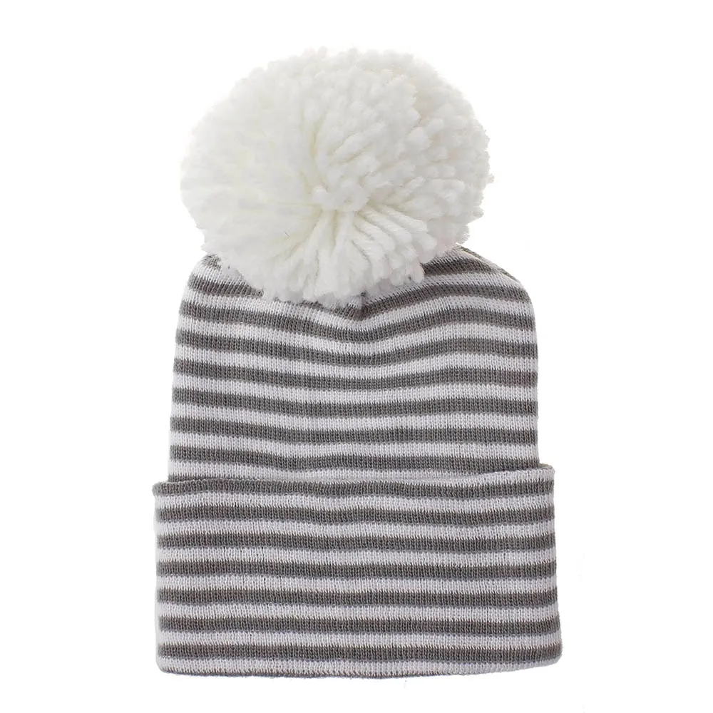 Newborn Pom Pom Hospital Hats