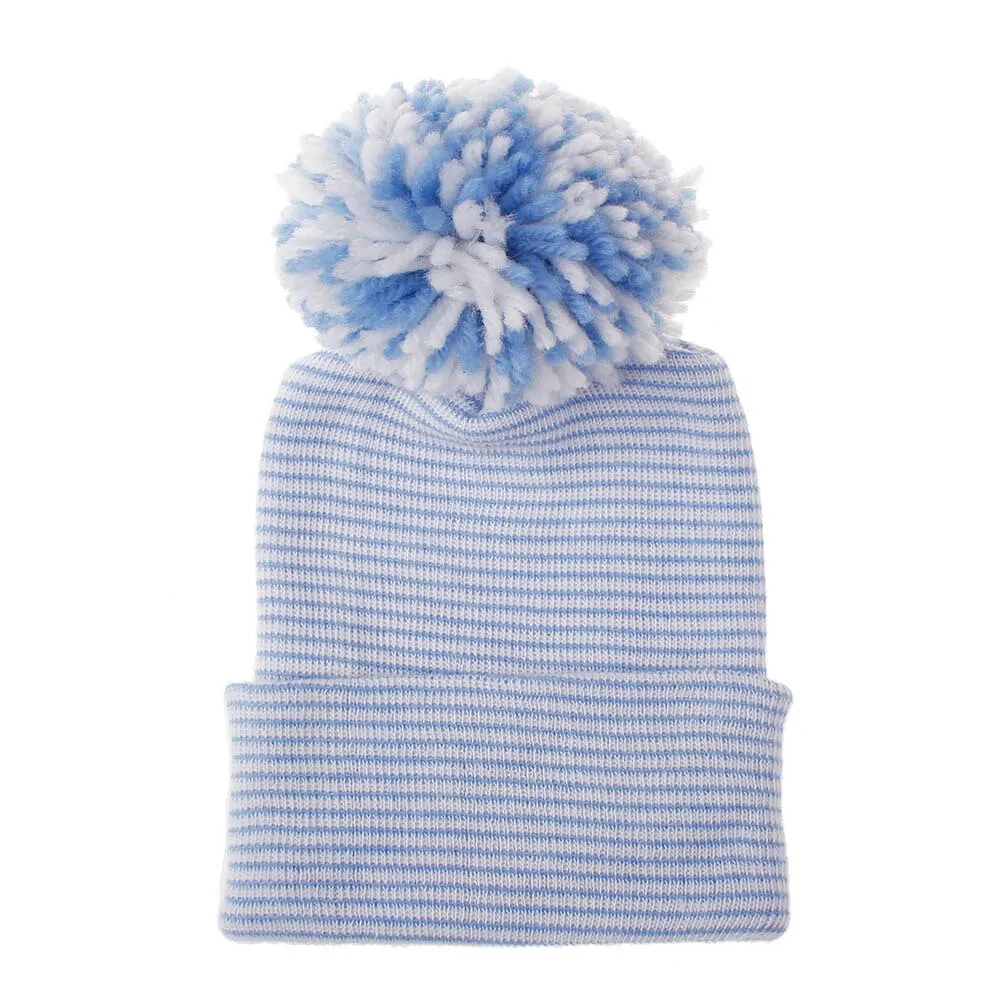 Newborn Pom Pom Hospital Hats