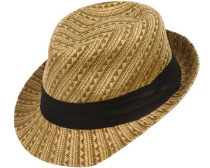 Pacifica Tribal Straw Fedora