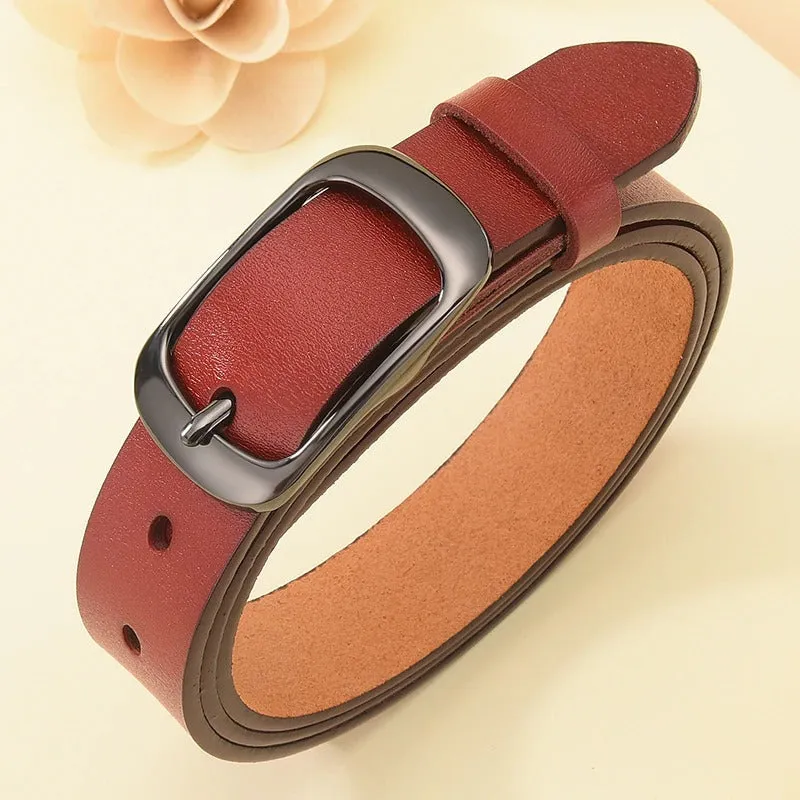 Smooth and Durable Classic Adjustable Waist Belts
