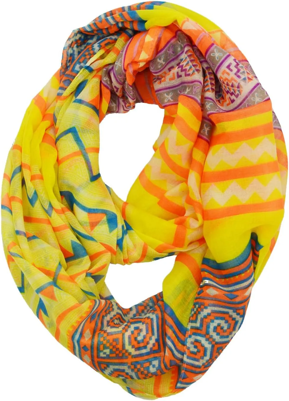 Tatum Navaho Print Infinity Scarf