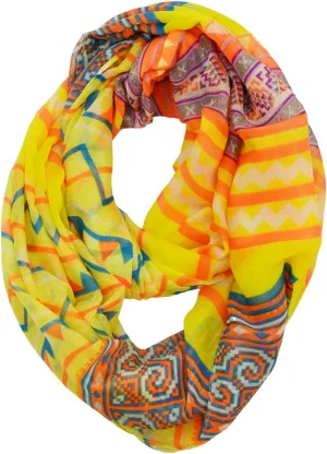 Tatum Navaho Print Infinity Scarf