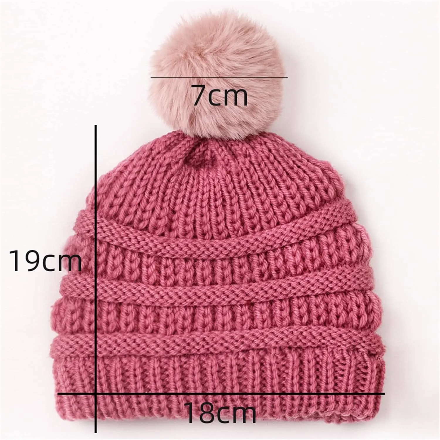 Toddler Beanie Kids Winter Hats Infant Warm Knit Cap Newborn Winter Warm Hat for Boys Girls