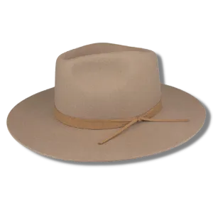 Toni Fedora Hat - Café