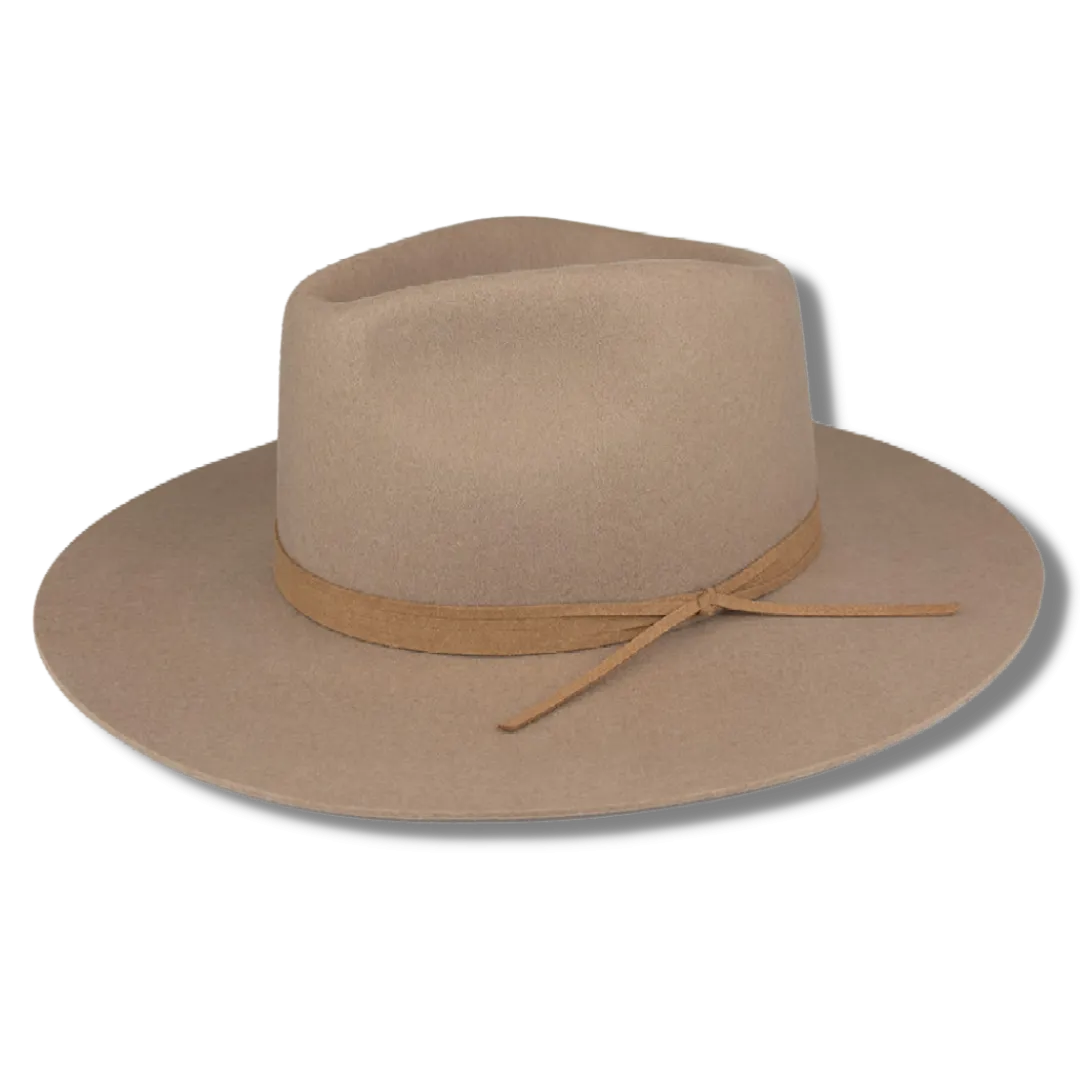 Toni Fedora Hat - Café