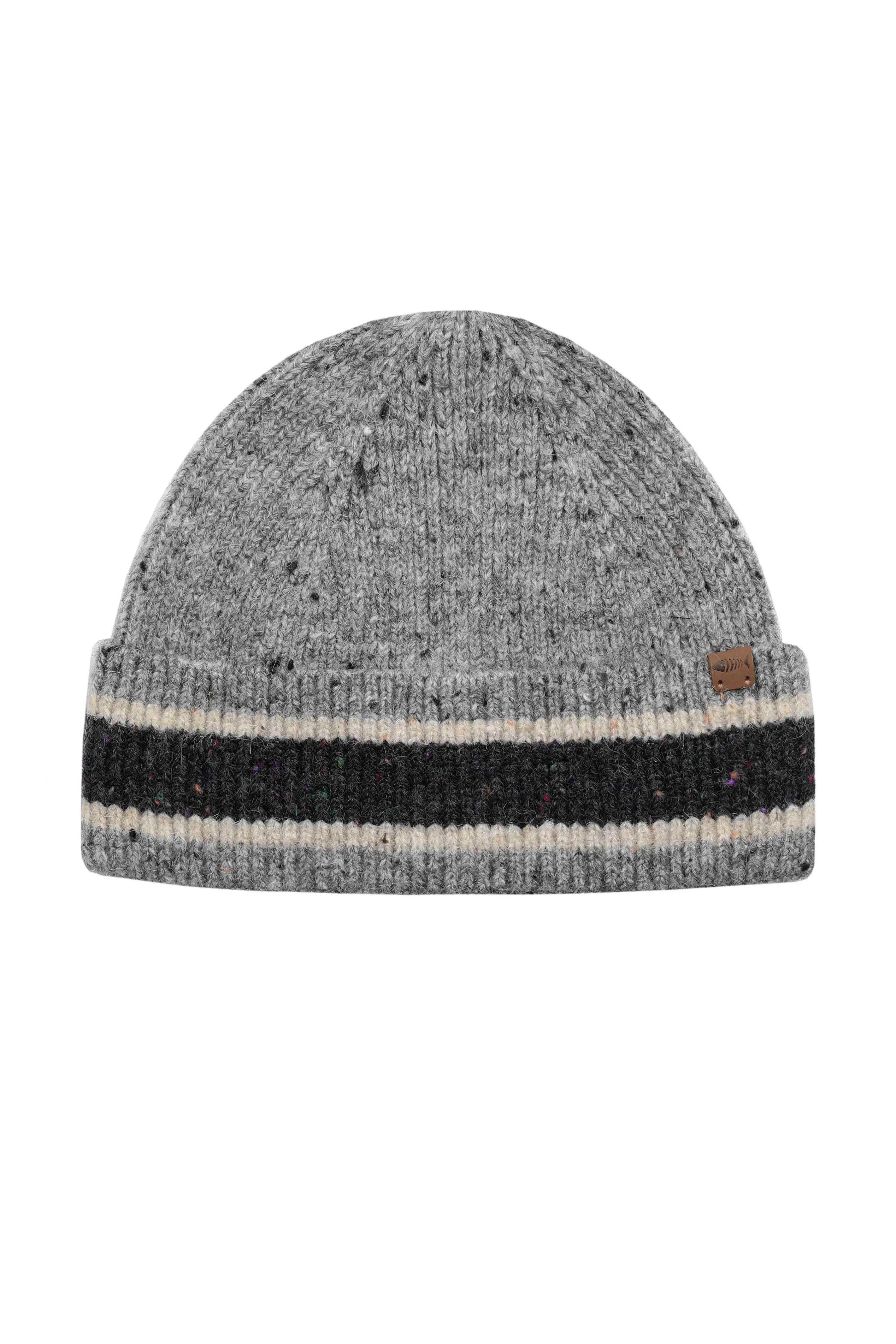 Weird Fish One Size Storm Grey Fleetwood Flecked Beanie Hat